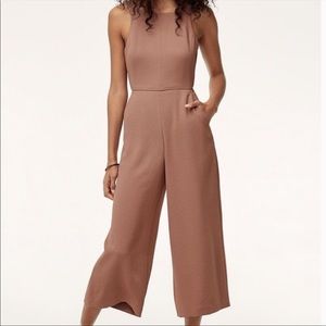 Aritzia Wilfred Nutmeg Ecoulement Jumpsuit Size 6